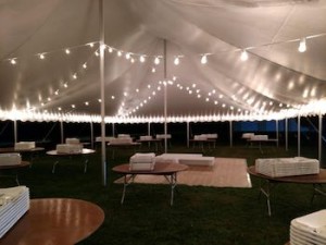 tent string lights