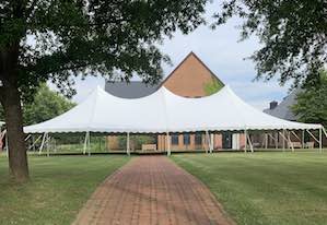 tent and canopy rentals pole tents shown can be rented without sides